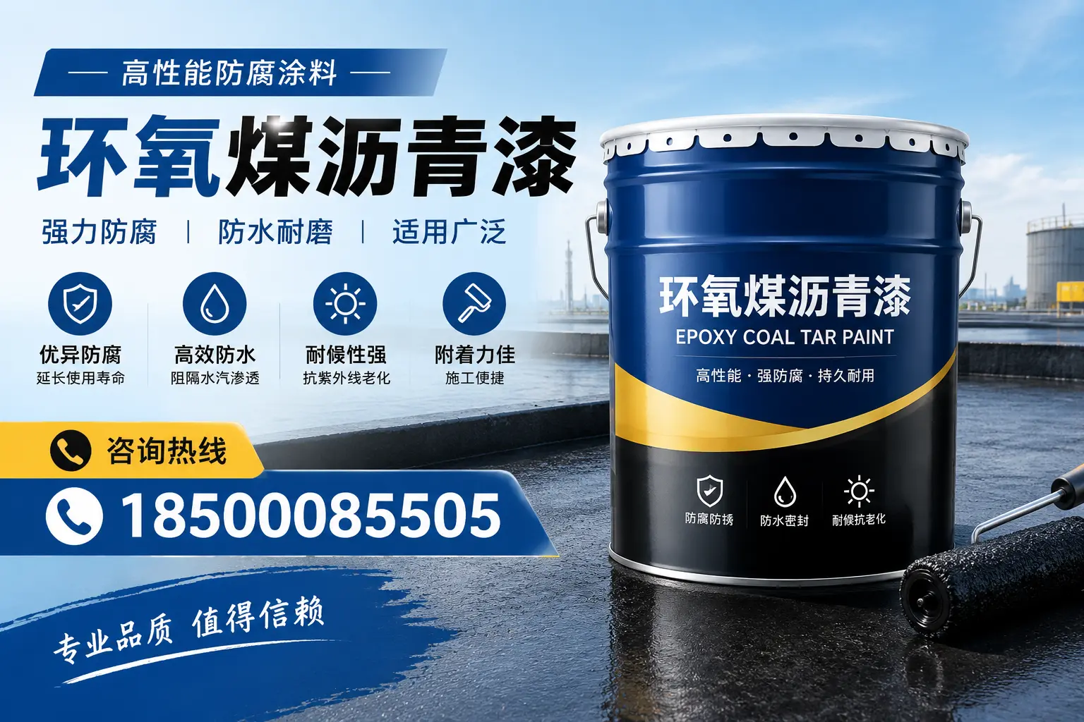 环氧煤沥青漆的主要成分与功能,铁岭用户深度了解